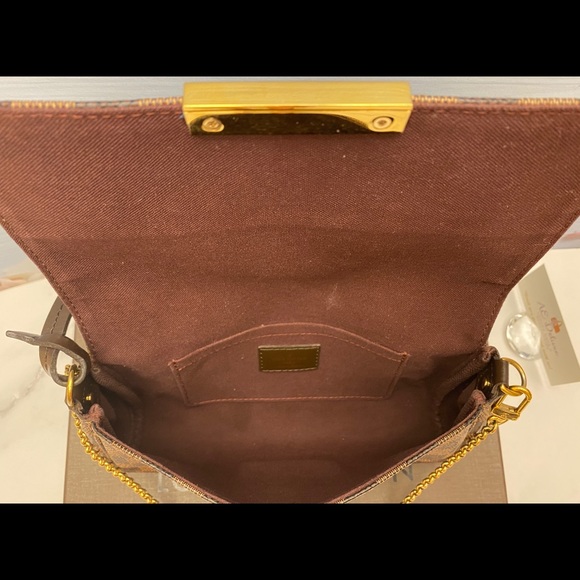 ⛔️SOLD⛔️Favorite PM Damier Ebene Crossbody(DU2143) - Picture 6 of 8